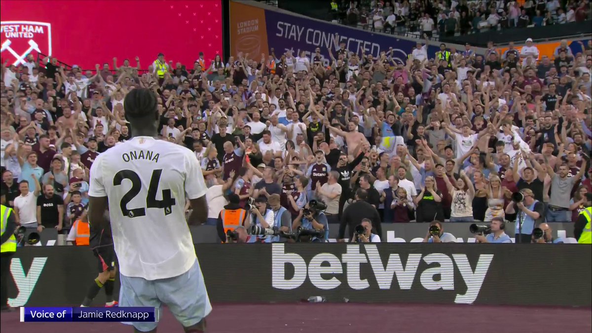 Amadou Onana is an instant Aston Villa fans' favourite 😂