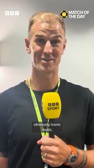 🚨 INCOMING! Joe Hart's MOTD debut 🚨 He's looking forward to tonight's show (BBC One and BBC iPlayer from 22:20 BST) 🤩 #BBCFootball #MOTD