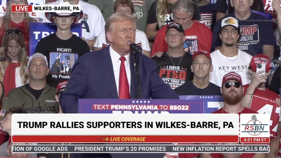 Trump: Donald Trump wants to put a tax on gasoline, a tax on food, a tax on medication, a tax on clothing, a tax on every single thing