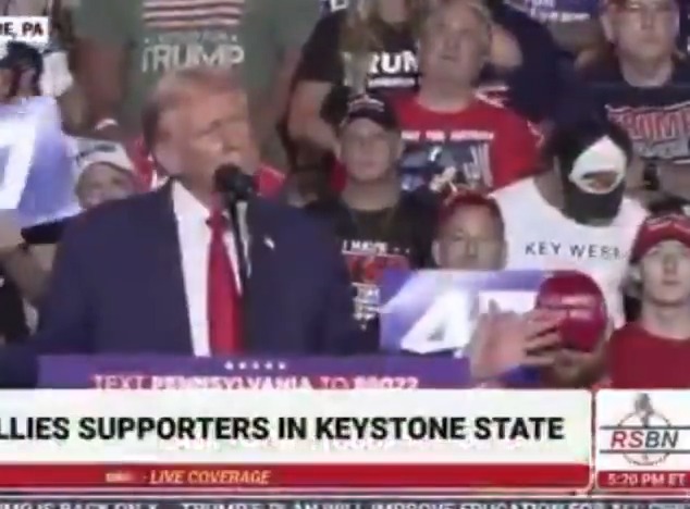 What the hell is wrong with this guy? Is this really what Americans want to hear from a political candidate? “Im much better looking than her. I’m a better looking person than Kamala”.