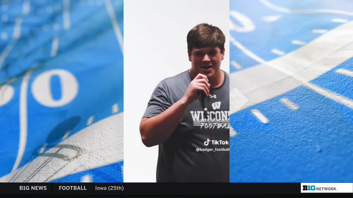 Colin Cubbery 🤝 Karaoke You don't want to miss this performance ⬇️ #B1GFootball x Wisconsin Football