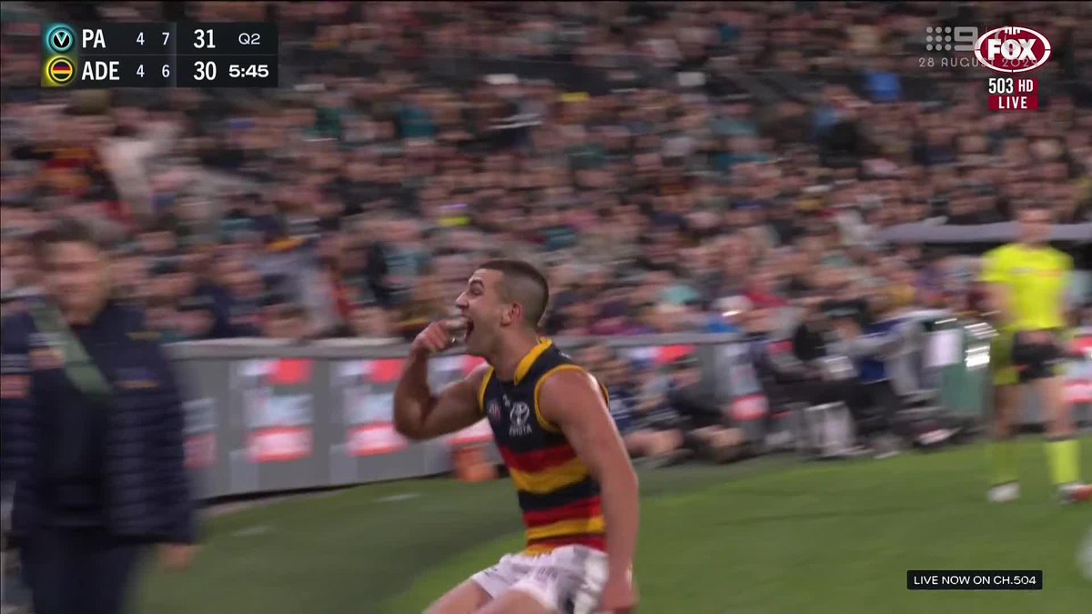 "You embarrassed yourself this week... you are now the laughing stock of the competition." 🔥 Kane Cornes comes off the LONG run at Josh Rachele in the return of the Vol-Kane-O 🌋 #9AFLSFS | Nine & 9Now 🖥️