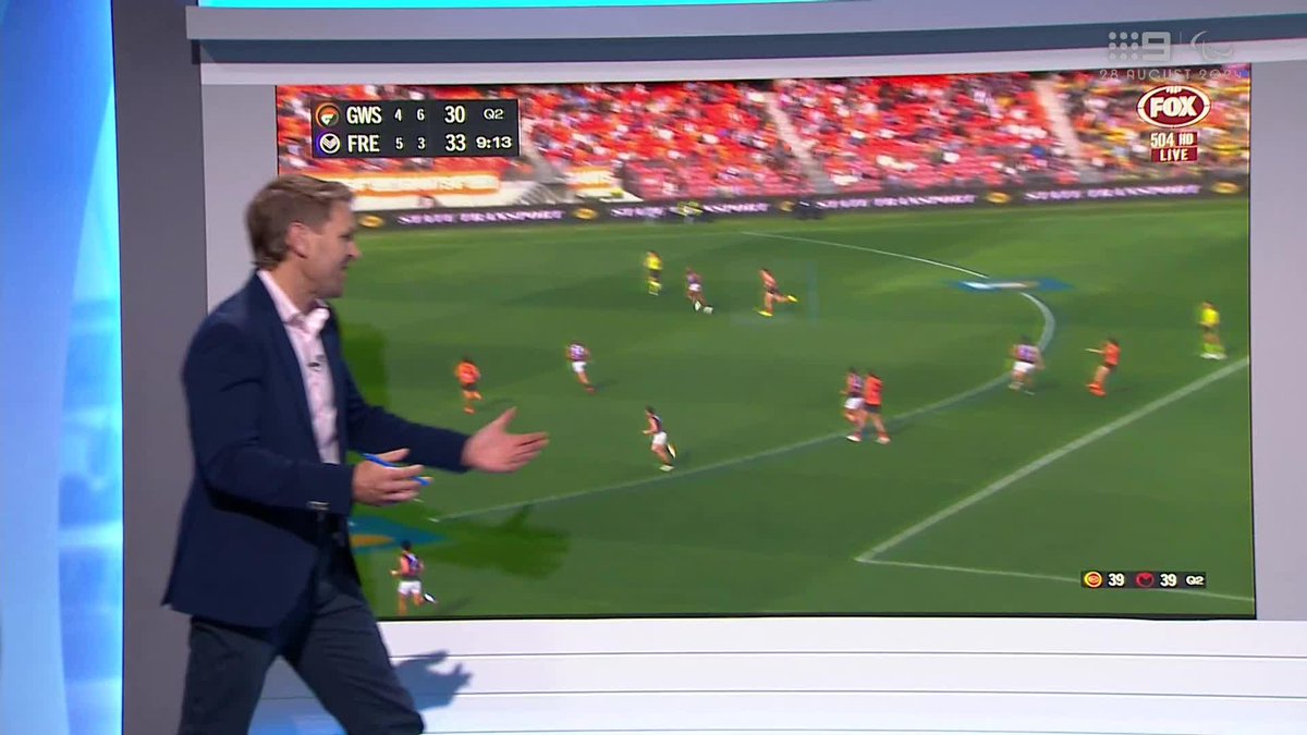 "I don't think there's any dispute that Brent Daniels is now the best small forward in the game." Kane Cornes highlights what makes the GWS star so special. #9AFLSFS | Nine & 9Now 🖥️