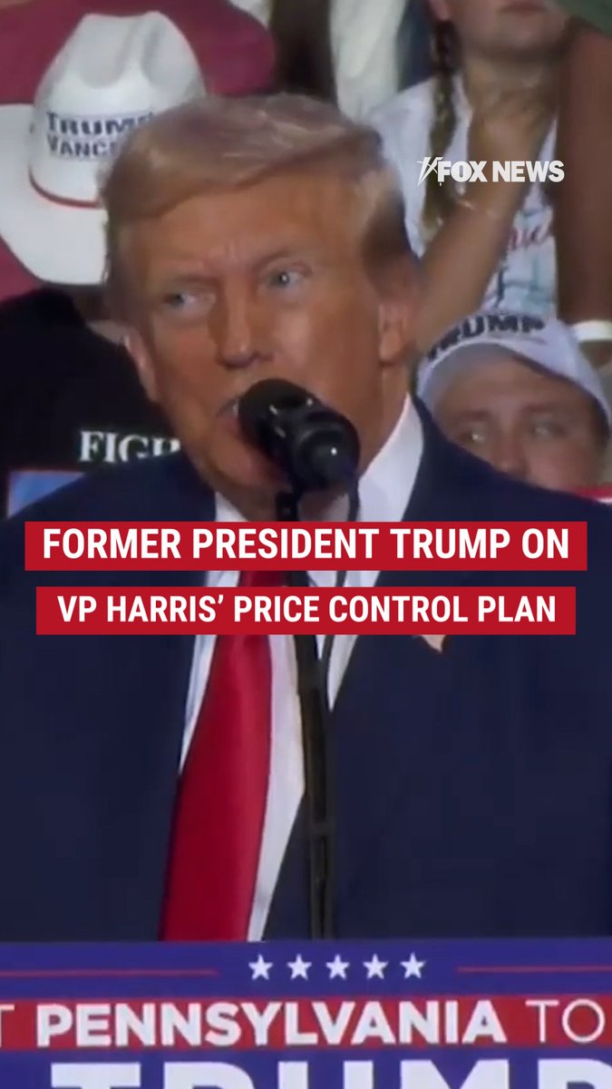 ‘COMRADE KAMALA’: Former President Trump excoriated Vice President Kamala Harris for her proposed price control plan, comparing it to Soviet-era policies.