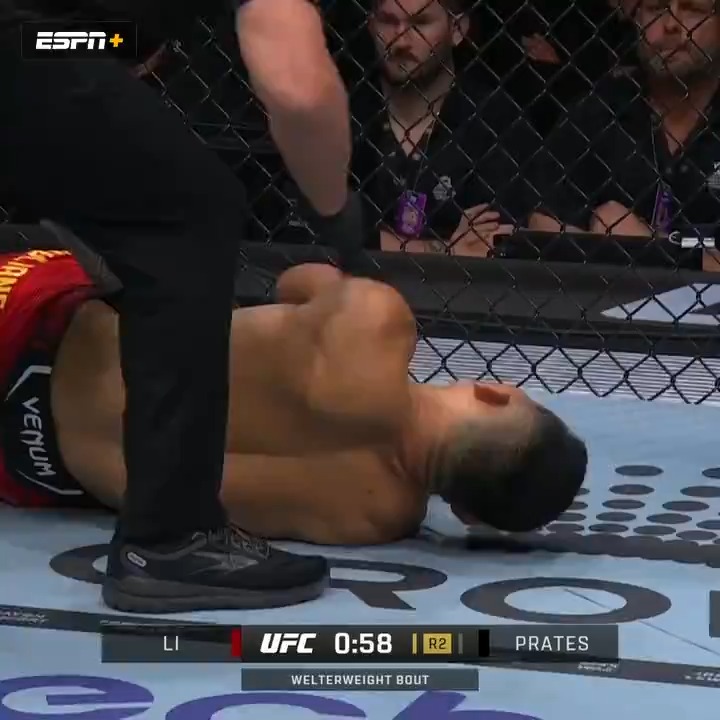 WHAT A KNOCKOUT BY CARLOS PRATES 😲 #UFC305
