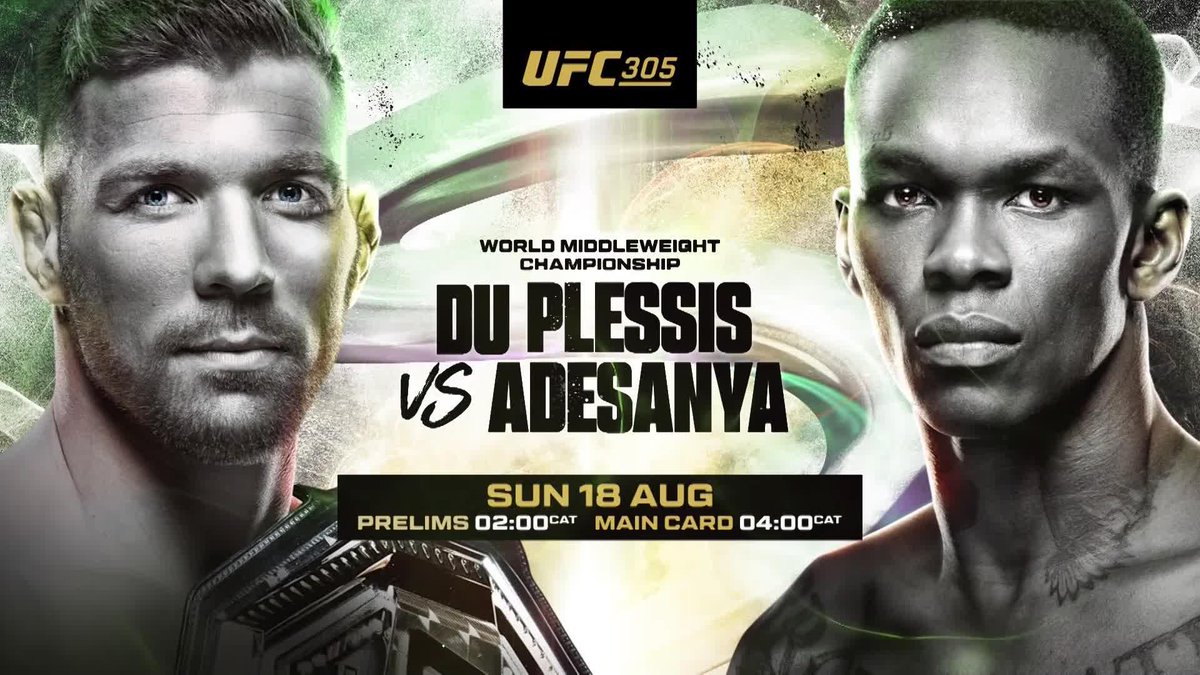 Siya Kolisi 🤗 Dricus du Plessis 🤗 Eben Etzebeth How can you not win when you walkout with two Springboks by your side. #UFC305
