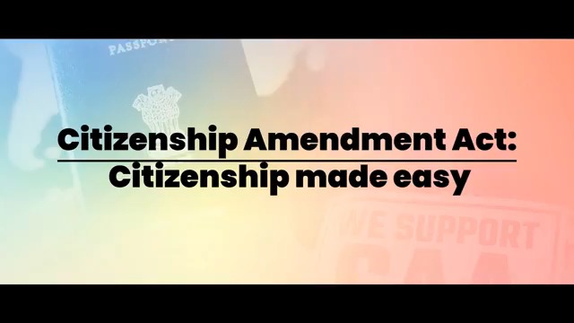 Under PM Modi's leadership, with the enactment of #CAA, India recognises the hardships endured by minority groups in neighbouring nations and extends compassionate protection to these communities.