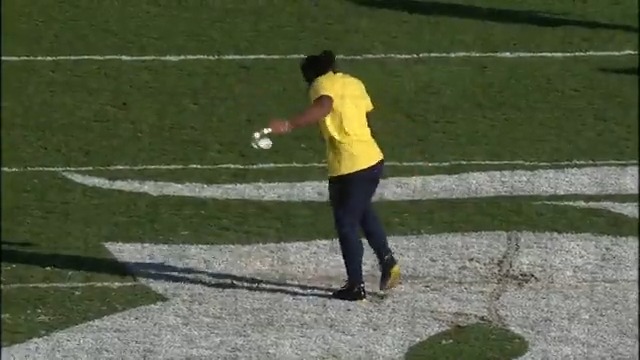 Not surprised Michigan fans celebrate throwing a temper tantrum like my 2 year old