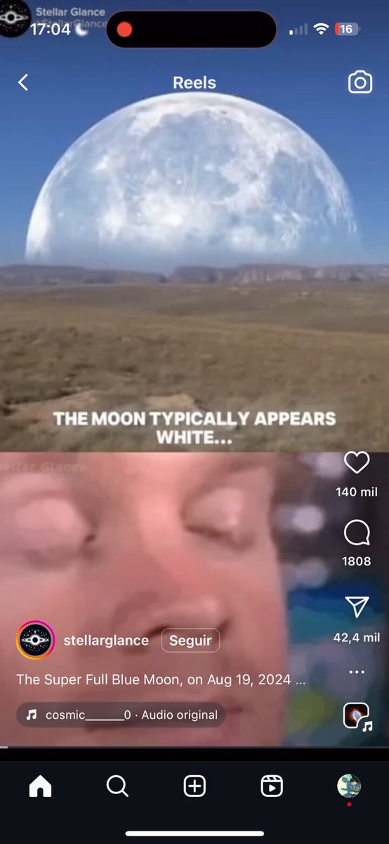 Ils vont encore nous soûler avec leur putain de Lune bleue, des grands édits à 140 000 likes alors que ce sera une pleine lune NORMALE absolument pas bleue