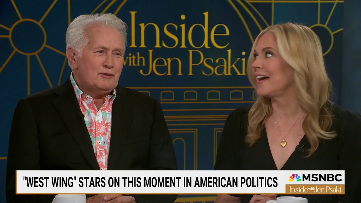 Our full interview with West Wing stars Martin Sheen, AKA "President Barlet," and Mary McCormack, AKA "Deputy National Security Adviser Kate Harper":