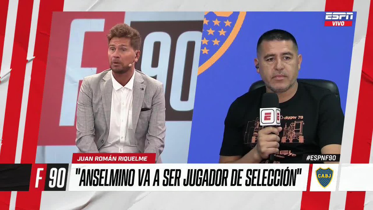 Anselmino va a ser jugador de Selección.