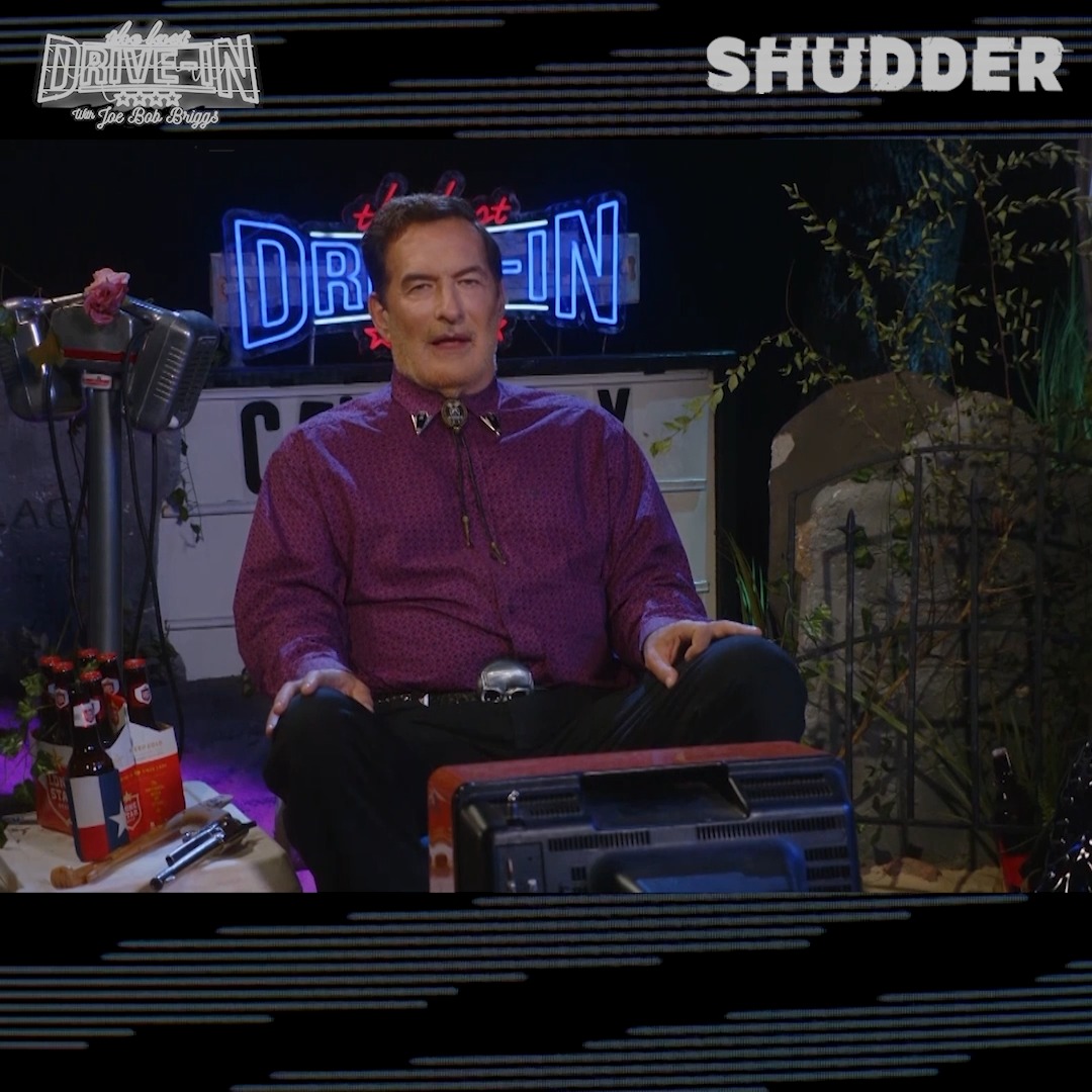 Starting a campaign to let Joe Bob Briggs write all future movie synopses. Catch up on the latest #TheLastDriveIn now and stream CEMETERY MAN on Shudder.