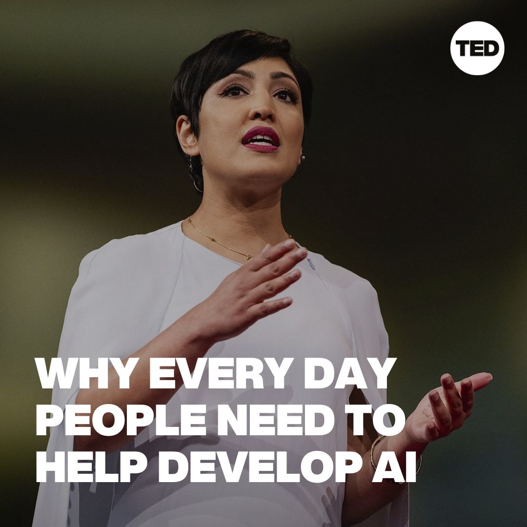 If we want to achieve the promise of AI, we need everyone involved says ruchowdh.bsky.social — not just tech developers. Watch her full TED Talk on how the right-to-repair movement could offer a path forward for developing AI systems: