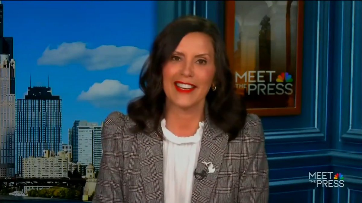 Gov. Gretchen Whitmer: During Trump’s presidency, we had record job losses, Americans dying from COVID, and tax handouts for big corporations. He is offering nothing of value to the American people