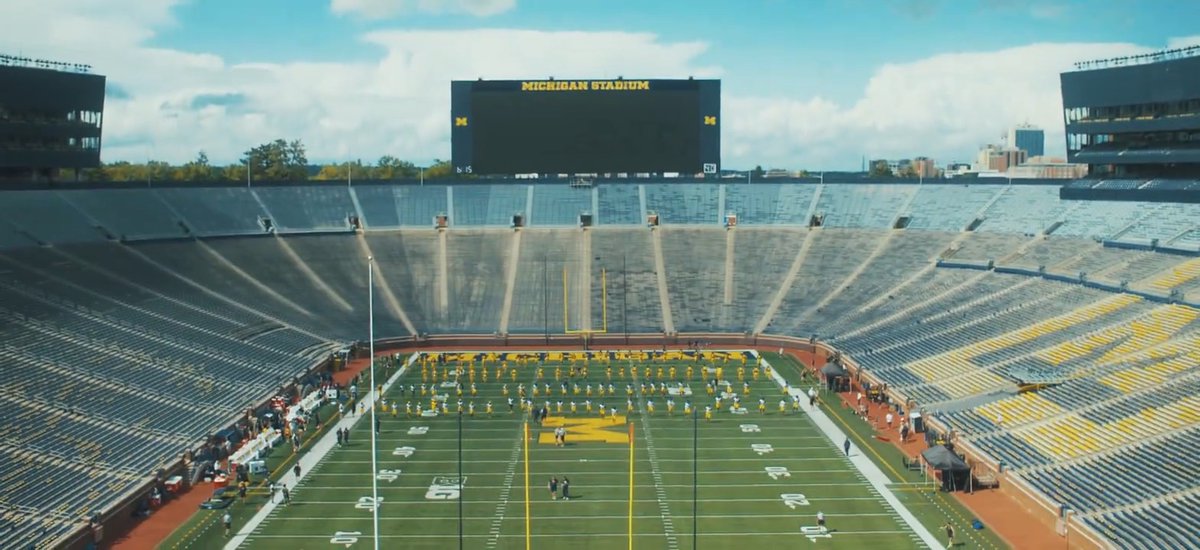Never staying stagnant. We're always working on improving. #GoBlue