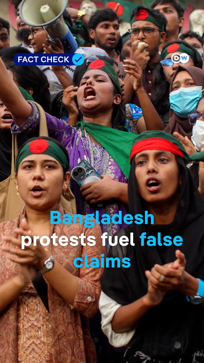 Violent anti-government protests in Bangladesh have fueled many false claims of attacks against the nation's Hindu minority. Here's what's been circulating online: