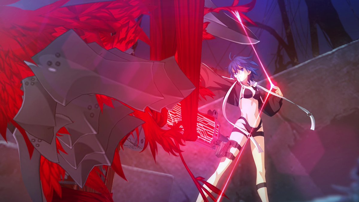 【カルデア広報局より】 「★5(SSR)謎の代行者C.I.E.L」の簡易霊衣「オープン・サマー」をご紹介! 簡易霊衣「オープン・サマー」の開放権は、開催中の期間限定イベントの第7節進行度1をクリアすることでイベントアイテム交換にて獲得できます! 詳しくは→ #FGO #FGO水着イベント2024 #FGO9周年