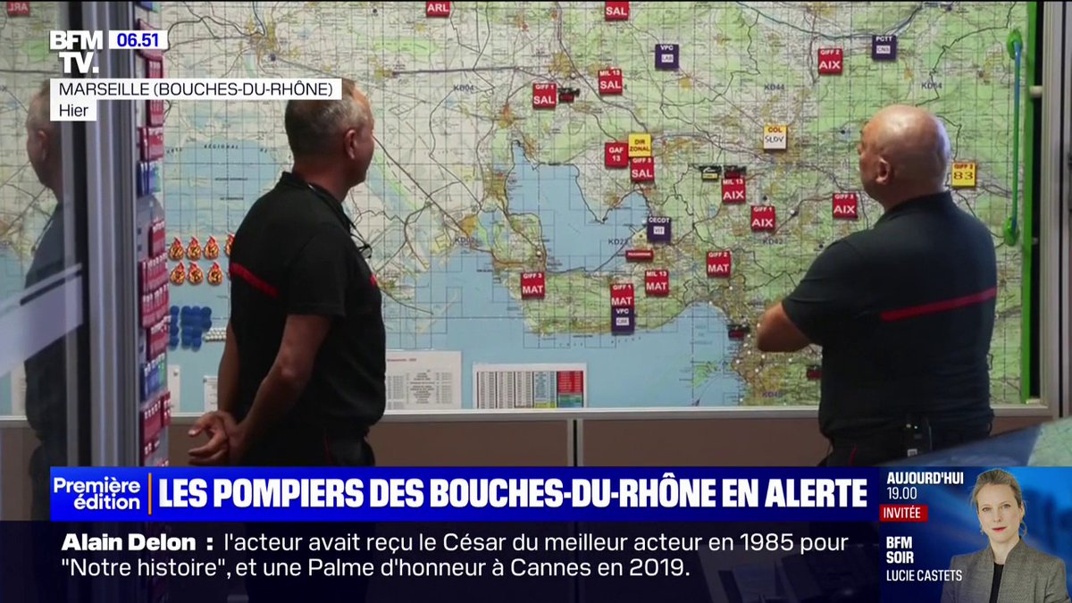 Face au risque d'incendie "très sévère", les pompiers des Bouches-du-Rhône sont sur le qui-vive