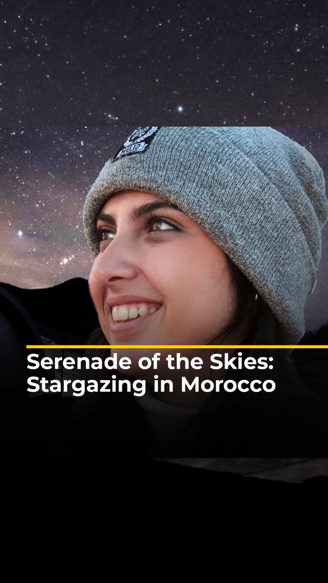 Rania traces stars at the Oukaimeden observatory in Morocco’s mountains and shares their beauty with villagers below. Watch the film for more: