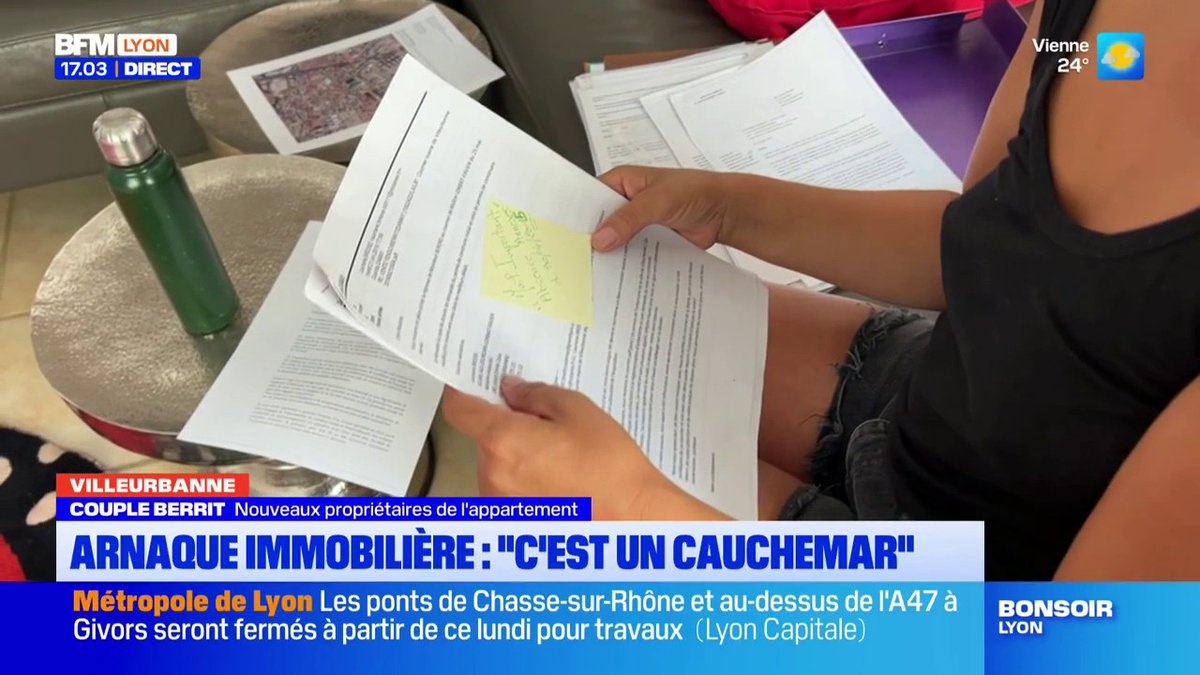 "C'est un cauchemar": à Villeurbanne, un couple contraint de rembourser 400.000 euros après une arnaque immobilière