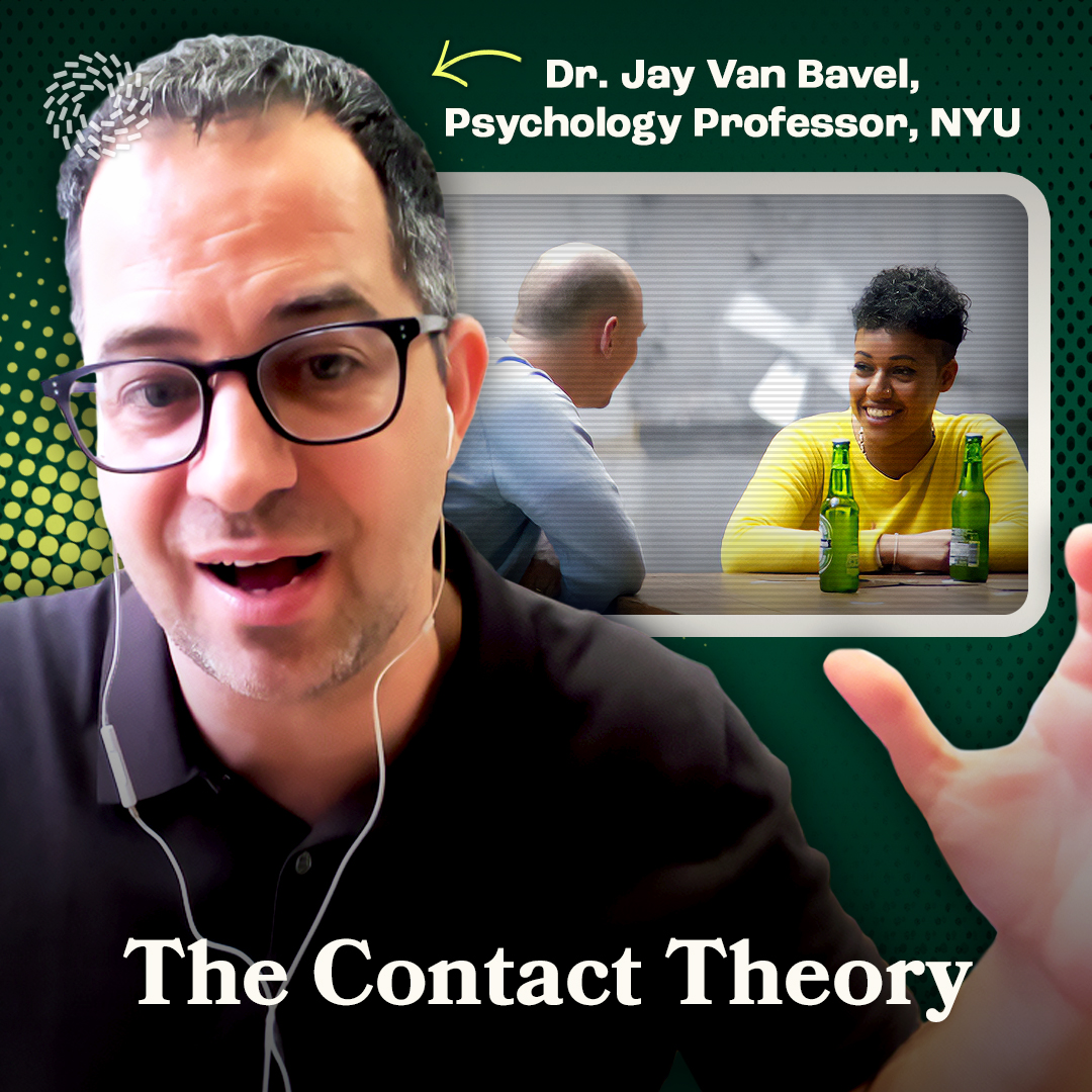 Why The Heineken Beer Ad was so effective. From Jay Van Bavel, PhD: Deprogramming the Partisan Brain - Debate Without Hate: 2024 Elections Podcast Subscribe and listen to the full podcast: