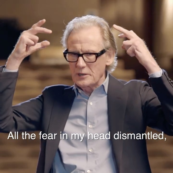 Thought we couldn't love #BillNighy any more. Then he told this story of getting over stage fright 😁 You can watch our #LifeInStages series for free on our YouTube channel.