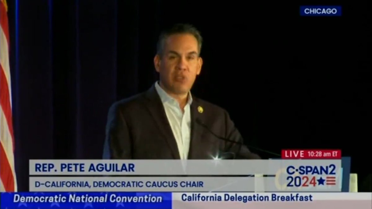 Rep. Pete Aguilar: We need to tell the truth about Trump’s Project 2025. They will ban fertility treatments like IVF. They will criminalize the use of contraception. We all need to push back against his dangerous agenda
