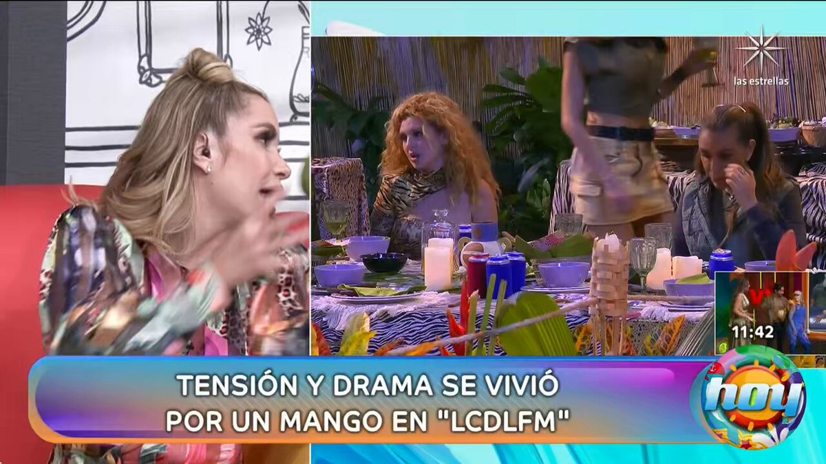 Con la pena, yo no me creo el cuento de que MARIANA POR INSTINTO MATERNAL le haya querido ARREBATAR EL MANGO 🥭 A BRIGGITTE , digamos las cosas como son! #LaCasaDeLosFamososmx