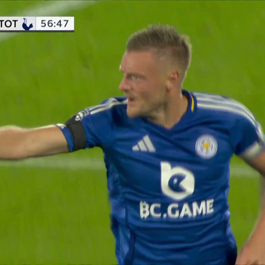 JAMIE VARDY IS BACK SCORING GOALS IN THE PREMIER LEAGUE. 👏 Leicester have found an equalizer against Tottenham! #LEITOT | 📺 USA Network