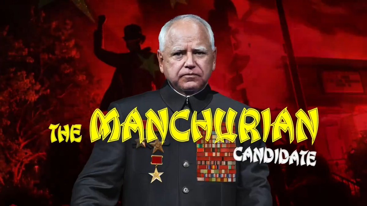 Tim Walz is a pro-China stooge who honeymooned in Communist China, visited more than 30 times, praised their food, housing, and health care rationing, and admired portraits of Communist tyrant Mao Tse-tung. Trump / Vance are for America First. Harris / Walz are for China First.