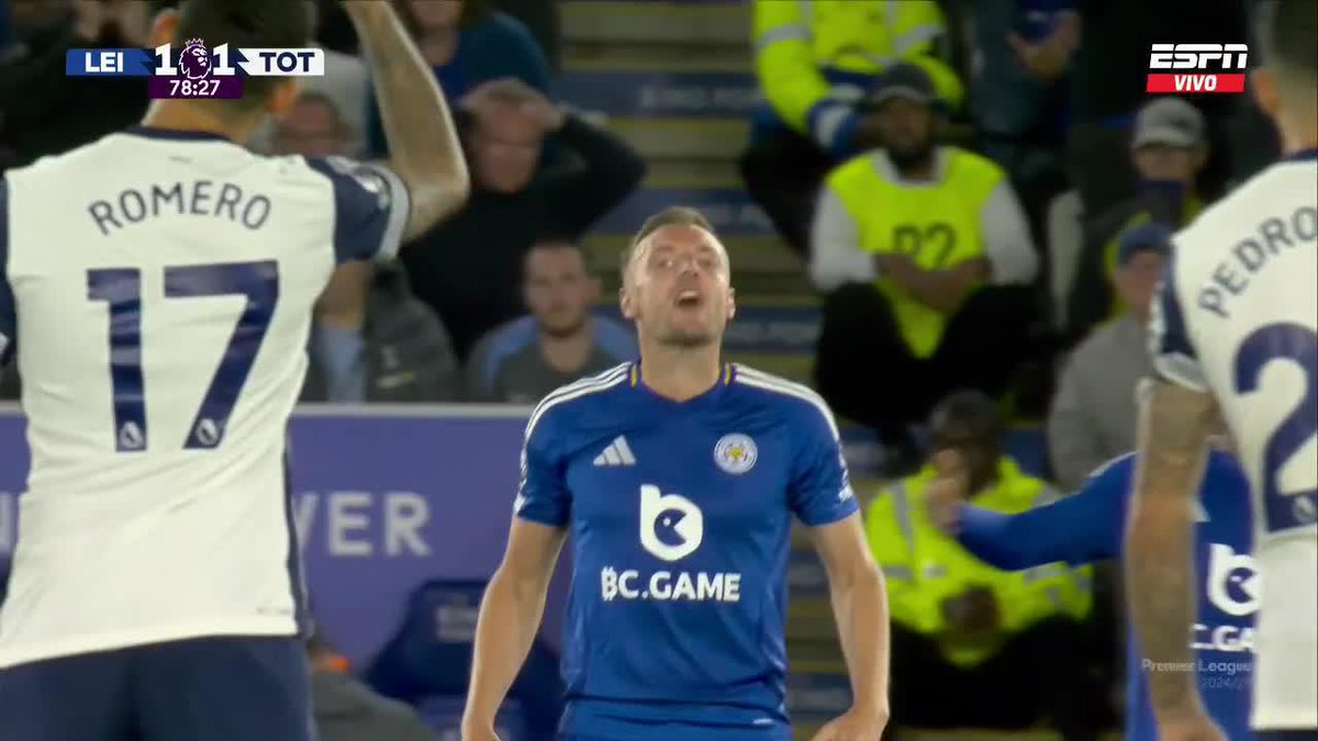 “YO GANÉ UNA PREMIER LEAGUE... ¿VOS? ¡0!” El gesto de VARDY al CUTI ROMERO. 🏴😳🇦🇷