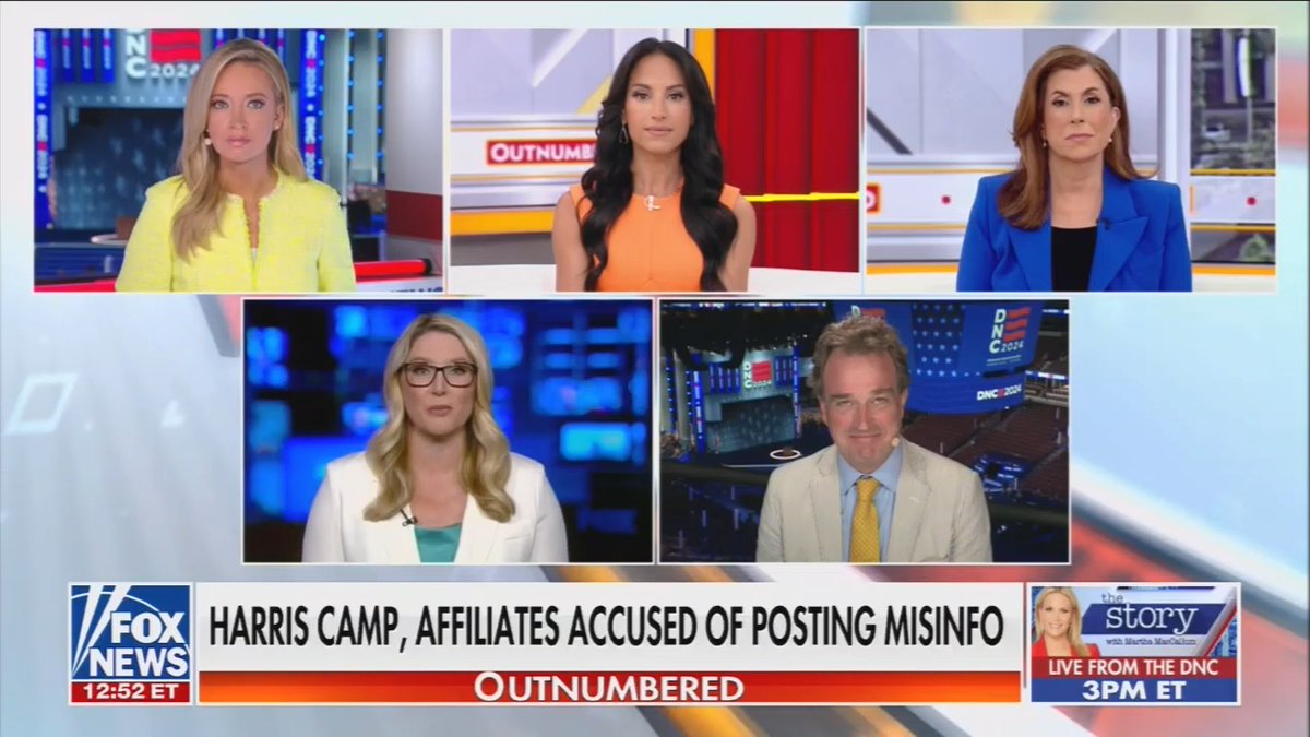Fox guest: Donald J. Trump had to bus supporters in from out of state because he couldn't get enough people at his Pennsylvania rally. Kamala Harris is getting massive crowds, bigger crowds than Donald Trump