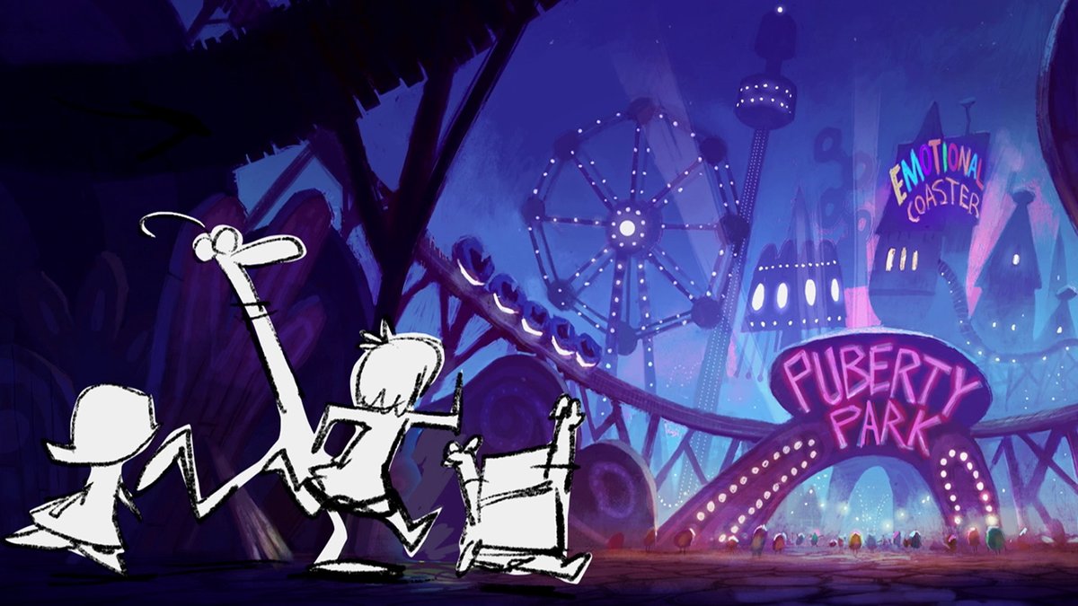 🚨NEW DELETED SCENE🚨 #InsideOut2 Puberty Park/Joy is a Wanted Scene