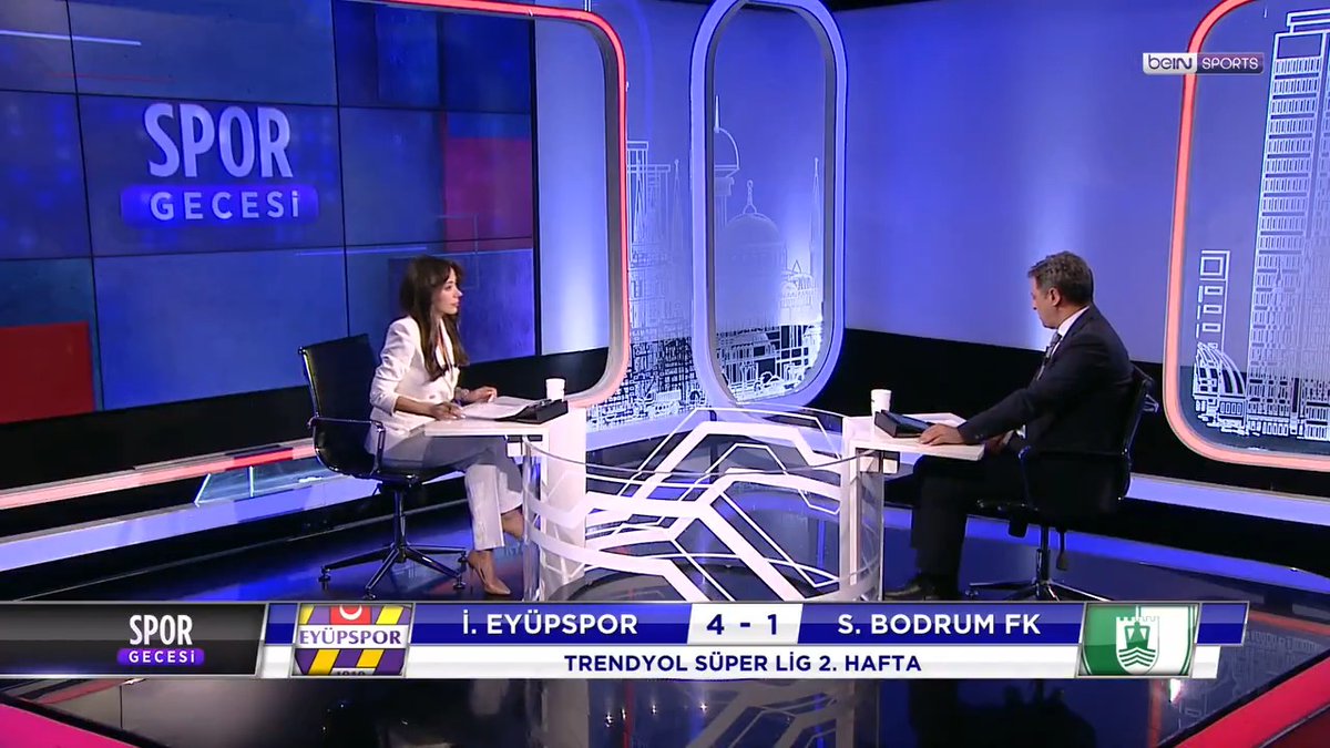 🟣🟡 ikas Eyüpspor 4-1 Sipay Bodrum FK 🟢⚪ 💬 "Eyüpspor'un geriden gelerek galip gelmesi çok değerli." 🧤 Berke Özer'in performansı 💬 "Atılan goller, çalışılmış goller." 🗣️ Zeynep Özdemir ve Raşit Altun'un değerlendirmeleri. | #SporGecesi