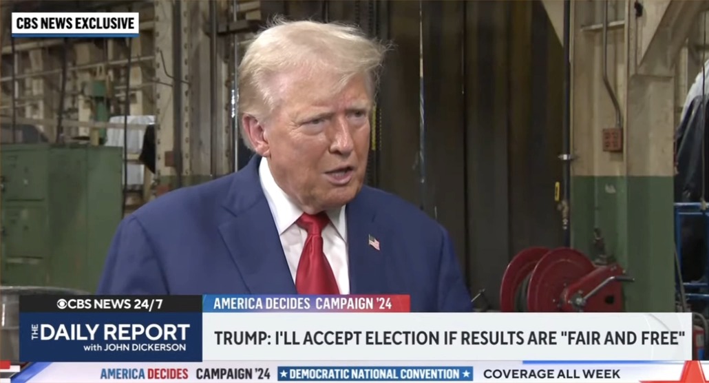 Reporter: If you lose this election will it have been legitimate? Trump: You will never see anyone more honorable than me. I'm an honorable person Reporter: But you didn't accept the results of the last election