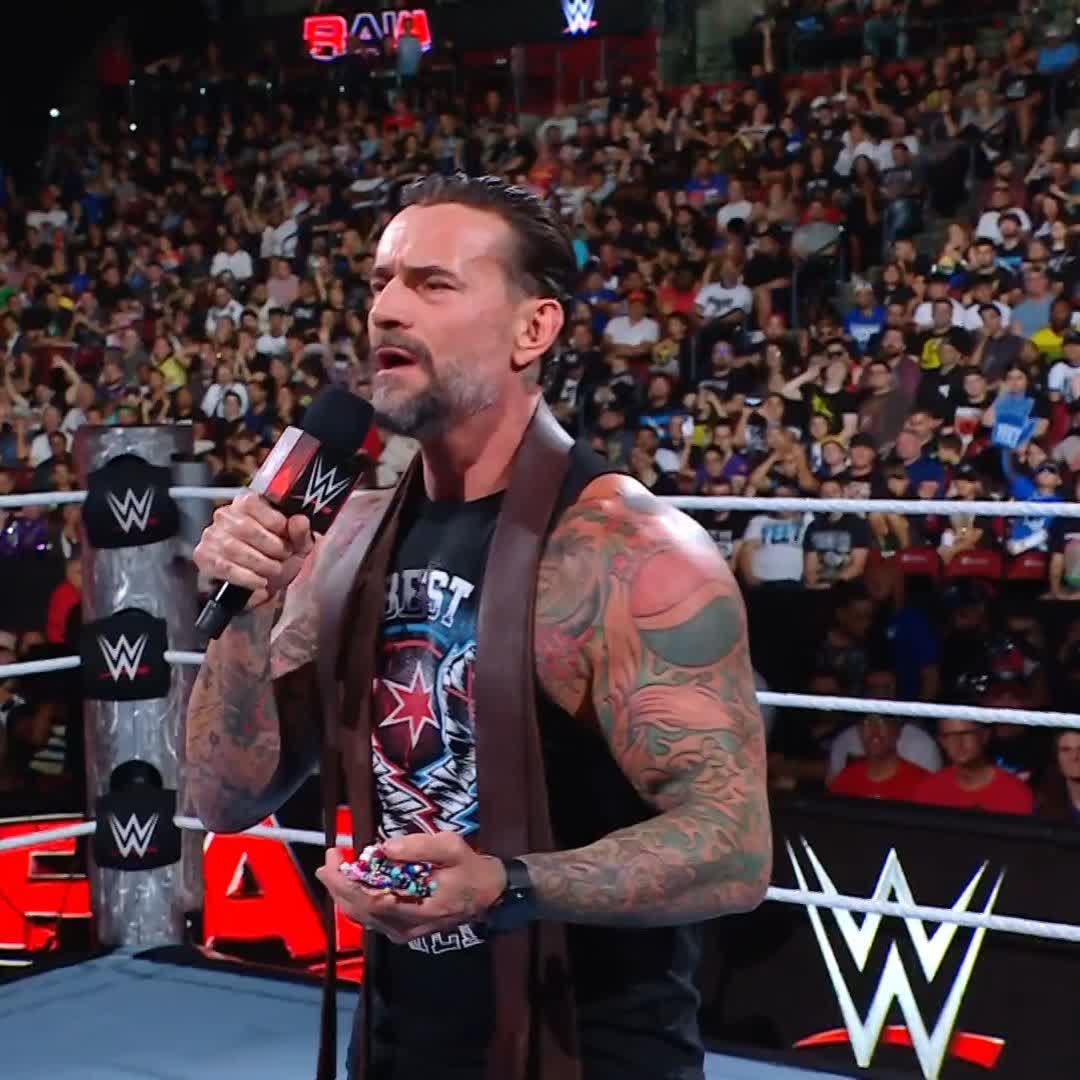 "I'm Taylor Swift for men." - CM Punk #WWERaw