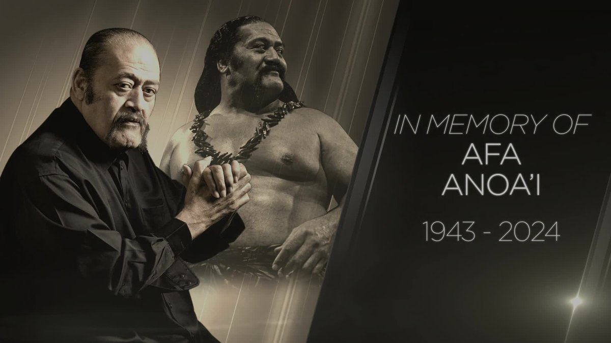 WWE honors the life and legacy of WWE Hall of Famer Afa Anoa’i Sr.