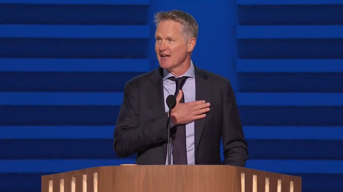 Steve Kerr: After the results are tallied on election night, in the words of the great Steph Curry, we can tell Donald Trump ‘night night’