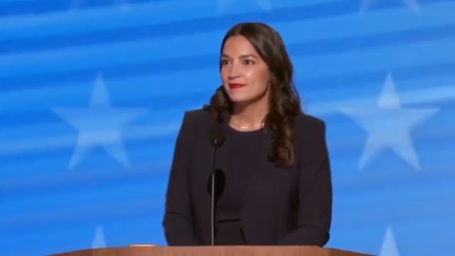 Rep. Alexandria Ocasio-Cortez: In Kamala Harris we have a chance elect a president who is for the middle class because she is from the middle class. She understands the urgency of rent checks, groceries, and prescriptions. She is as committed to our reproductive and civil rights as she is to taking on corporate greed. She is working tirelessly to secure a ceasefire in Gaza and bringing hostages home