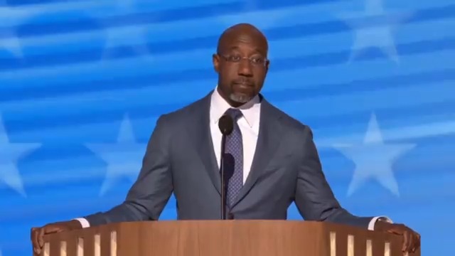 Sen. Reverend Raphael Warnock: I saw Trump holding the Bible and endorsing a Bible as if it needed his endorsement. He should try reading it