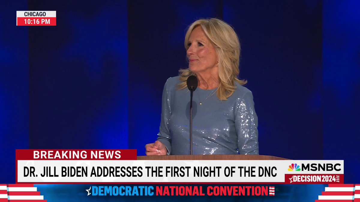 “You are inspiring a new generation.” First Lady Jill Biden tells VP Kamala Harris and Gov. Tim Walz “You will win.”