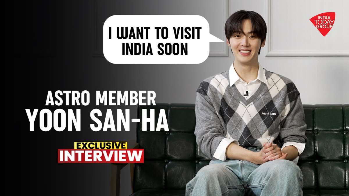 EXCLUSIVE: ASTRO member YOON SAN-HA on solo album DUSK, being a maknae, acting, India | K-pop Bhavna Agarwal ASTRO 아스트로 #아스트로 #ASTRO #YOONSANHA #DUSK #Dive