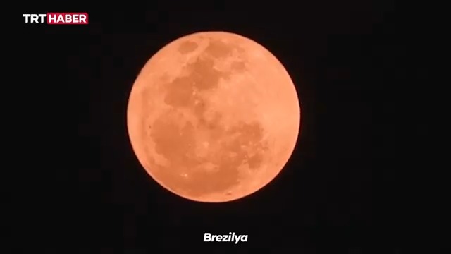Dünyanın farklı noktalarından Süper Ay manzarası.