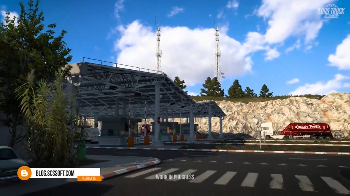 Papers, please! ๐ฎ Today we are happy to share some further previews of the border crossings you will encounter on your way in & out of our upcoming Greece DLC for Euro Truck Simulator 2 ๐ฌ๐ท See & read more at our blog: