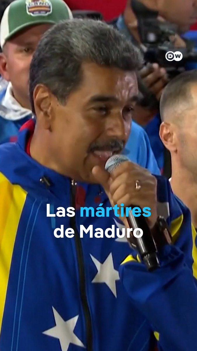 🇻🇪 | Maduro acusa a la oposición de asesinar a dos chavistas que declara "mártires".