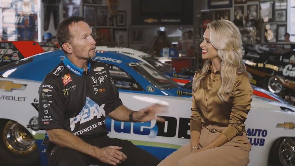 “He’s one of a kind of all the right reasons, in so many different categories. I don’t know that there was a mold for John Force, he’s just a superhuman guy.” Jack Beckman talked with Amanda Busick as he prepared to climb behind the wheel of the John Force Racing Funny Car.