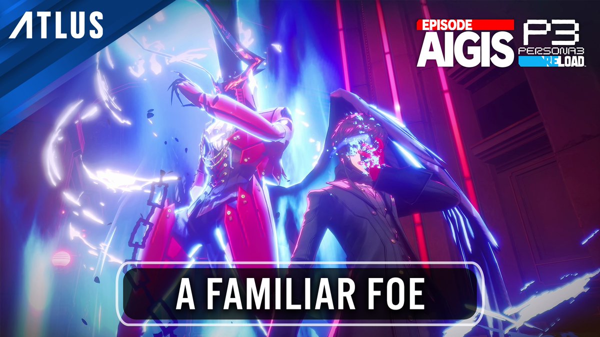 Bet you never saw it coming. 😌 Go head-to-head with a familiar face in the brand new Episode Aigis -The Answer- challenge battle! Buy the Persona 3 Reload: Expansion Pass now: