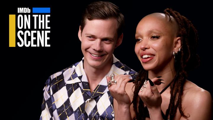 Bill Skarsgård and FKA Twigs share their experiences working together on-set of #TheCrow—from the physically and emotionally demanding underwater scenes to the close bond they formed while filming.