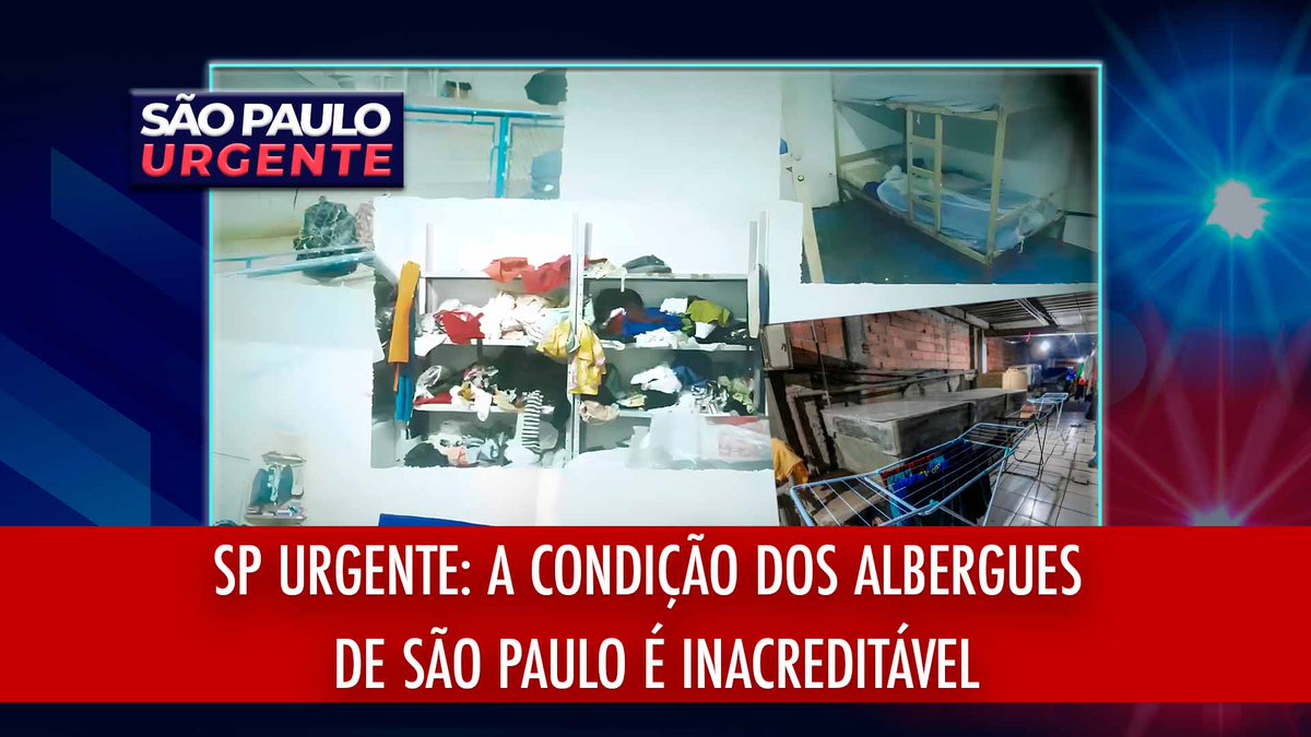 Os quartos e albergues da prefeitura de São Paulo para a população em situação de rua estão em estado inadmissível. Muita gente evita as acomodações com medo de se contaminar. É preciso tratar as pessoas com dignidade.