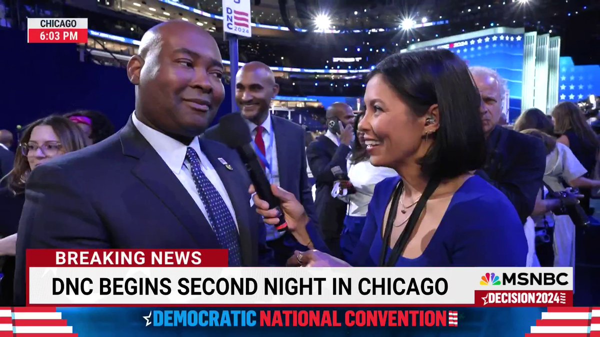 Alex Wagner tries to sneak a Beyoncé question to Democratic Party chair Jaime Harrison (and doesn't get a no!).
